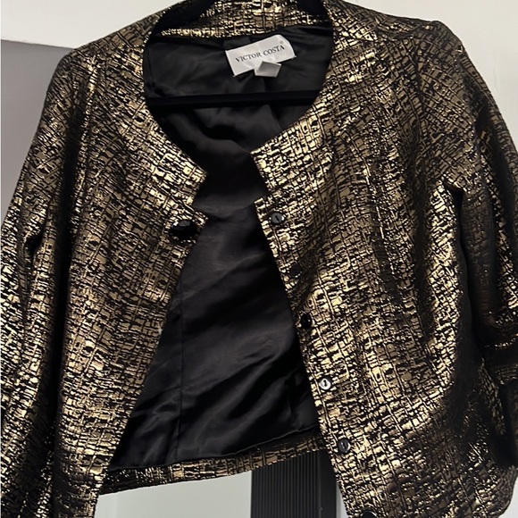 Nice jacket. Victor Costa NWOT Can Be Worn With A Skirt or Slacks. Dressy. - Picture 1 of 5